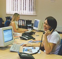 Our friendly sales team