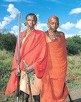 Meeting the local Masai
