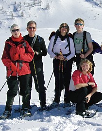 Skiing holidays for beginners