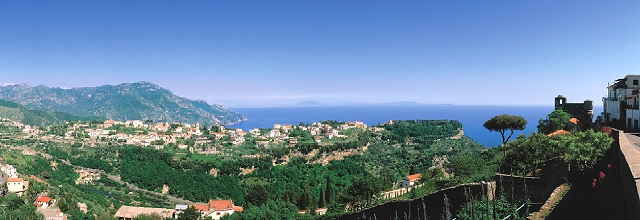 Views across the Bay of Naples