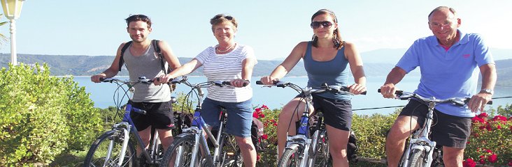 Our relaxed cycling holidays offer gentle peddaling in beautiful locations