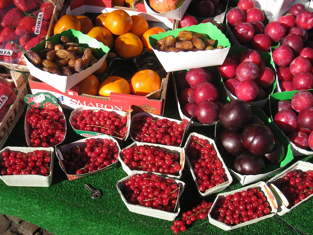fruits and berries in paris- Loire Valley Tours
