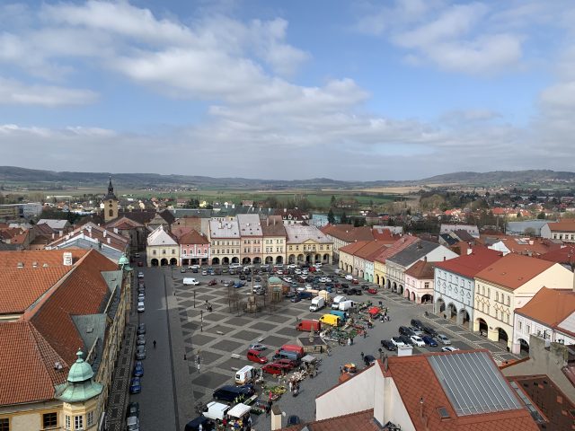 Ji?ín Town Square, Czechia. 