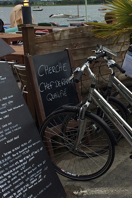 Stopping off for lunch in Brittany