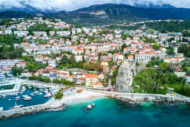 A bird’s eye view of Herceg Novi