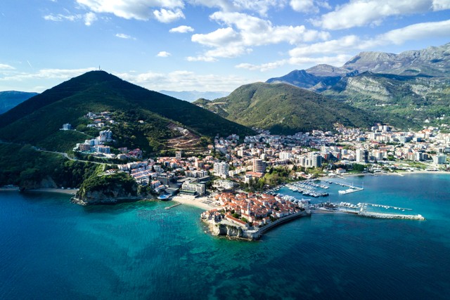 A bird’s eye view of Budva