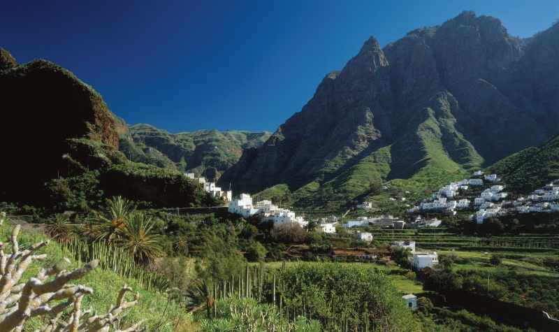 Typical scene on the Contrasts of Gran Canaria Walking Holiday...