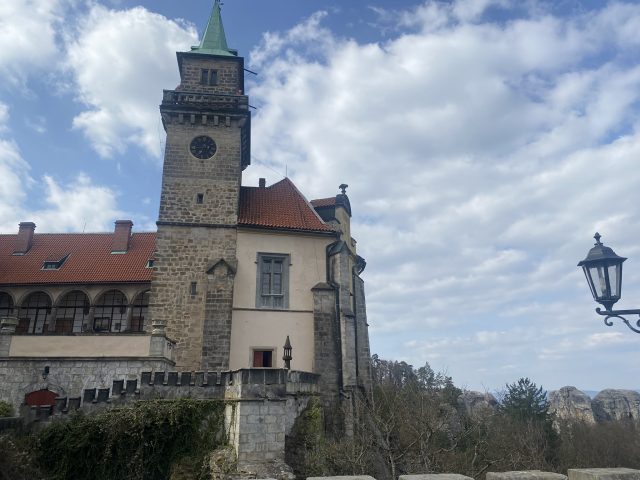 Hrubá Skála Chateau - 14th Century castle. Bohemian Paradise.