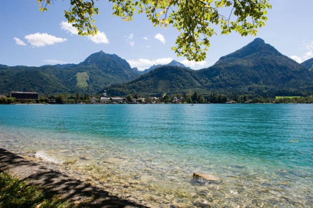 Walk or cycle to St Wolfgang from Salskammergut, Austria