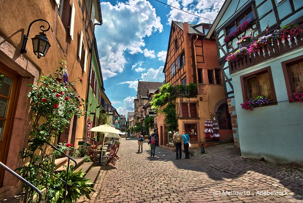 Riquewihr , Alsace (Fr) .