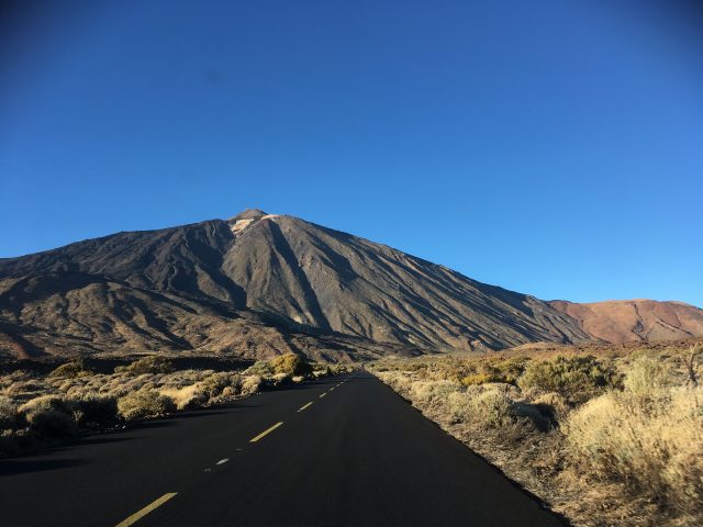 Teide road, Tenerife