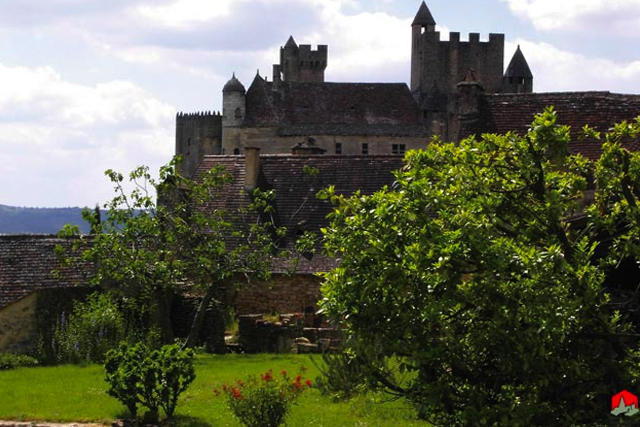 Town of Beynac-et-Cazenac, France.