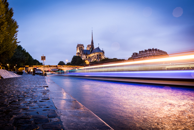 light trails