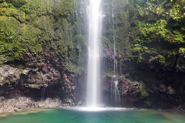 Portugal The beautiful and shady Caldeirao Verde Levada leads into the Vale da Lapa, where you’ll walk through a series of impressive levada tunnels to the magnificent waterfall at Caldeirao Verde, on Day 3 of our Marvels of Madeira Walk.