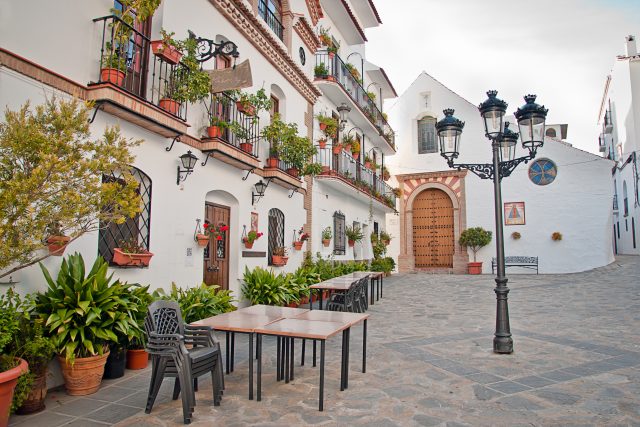 Canillas de Albaida white village, Andalucia