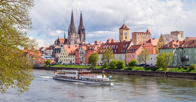 Regensburg and the Danube, Bavaria